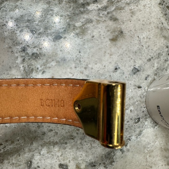 Authentic Louis Vuitton Small Leather Bracelet - Picture 6 of 6